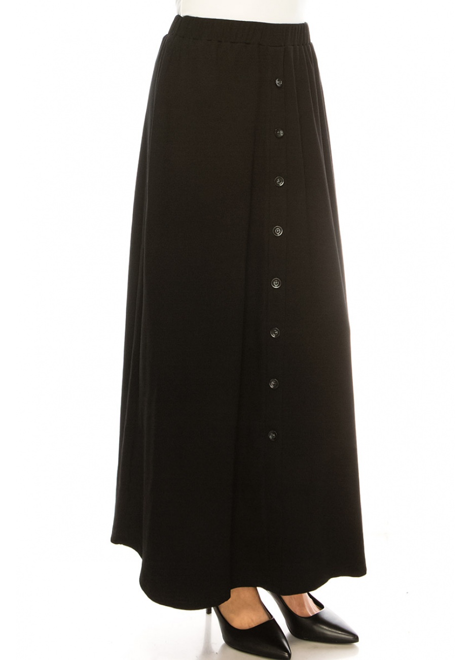 スカート musinsastandardwoman Women's CP Maxi Skirt Black MWDKS102-BK M10319C-30724_x600.jpg?v=